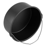 8''3 in 1 Multifunctional Air Fryer Accessories Set Bread Shelf Cake Barrel Pizza Pan(Black)