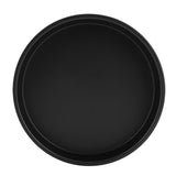 8''3 in 1 Multifunctional Air Fryer Accessories Set Bread Shelf Cake Barrel Pizza Pan(Black)