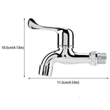 Plastic Washing Machine Faucet Sink Basin Water Tap with Single Spout & Handle #1