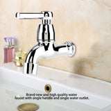 Plastic Washing Machine Faucet Sink Basin Water Tap with Single Spout Handle #2