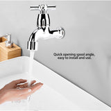 Plastic Washing Machine Faucet Sink Basin Water Tap with Single Spout & Handle #3