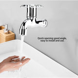 Plastic Washing Machine Faucet Sink Basin Water Tap with Single Spout & Handle #4