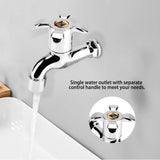 Plastic Washing Machine Faucet Sink Basin Water Tap with Single Spout & Handle #4