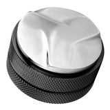 Antislip Stainless Steel Smart Coffee Tamper 58mm Diameter With Three Angled Slopes Black