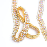 3 Rows Diamond Mesh Wrap Roll Sparkle Crystal Rhinestone Ribbon Wedding Dress Decoration In Australia - Darrahopens