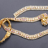 3 Rows Diamond Mesh Wrap Roll Sparkle Crystal Rhinestone Ribbon Wedding Dress Decoration In Australia - Darrahopens