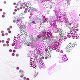 Birthday Round Sequins Aniversary Celebration Decorative Scatters Confetti Decoration