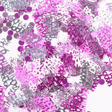 Birthday Round Sequins Aniversary Celebration Decorative Scatters Confetti Decoration