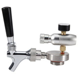 Stainless Steel Beer Spear Faucet Tap Dispenser Kit for 2L/3.6L/4L Mini Keg Beer Growler