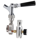 Stainless Steel Beer Spear Faucet Tap Dispenser Kit for 2L/3.6L/4L Mini Keg Beer Growler