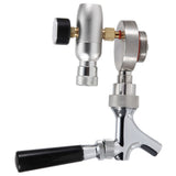 Stainless Steel Beer Spear Faucet Tap Dispenser Kit for 2L/3.6L/4L Mini Keg Beer Growler