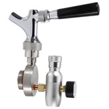 Stainless Steel Beer Spear Faucet Tap Dispenser Kit for 2L/3.6L/4L Mini Keg Beer Growler