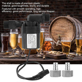 DC 12V 18W Brewing Homebrew Pump Circulation Brushless Beer Pumps(with connector)