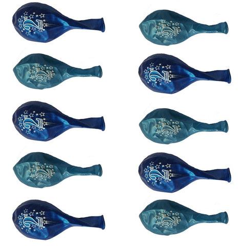 10Pcs Latex Balloon Birthday Party Baby Shower Decoration Accessaries Blue In Australia - Darrahopens