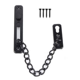 Stainless Steel Durable Anti theft Chain Lock Security Guard Inside Door Home Hotel(1#)