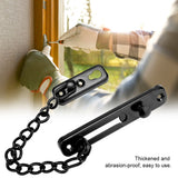 Stainless Steel Durable Anti theft Chain Lock Security Guard Inside Door Home Hotel(1#)