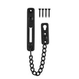 Stainless Steel Durable Anti theft Chain Lock Security Guard Inside Door Home Hotel(1#)