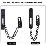 Stainless Steel Durable Anti theft Chain Lock Security Guard Inside Door Home Hotel(1#)