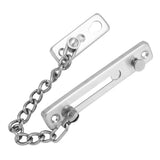 Stainless Steel Durable Anti theft Chain Lock Security Guard Inside Door Home Hotel(2#) In Australia - Darrahopens