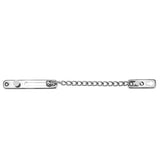 Stainless Steel Durable Anti theft Chain Lock Security Guard Inside Door Home Hotel(2#)
