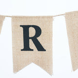 Burlap Banner Hanging Flags for Party Wedding Bridal Proposal Decoration In Australia - Darrahopens
