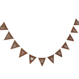Burlap Triangle Banner Hanging Flags for Party Wedding Bridal Proposal Decoration 01 In Australia - Darrahopens