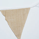 Burlap Triangle Banner Hanging Flags for Party Wedding Bridal Proposal Decoration 03