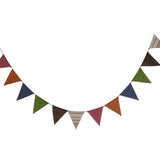 Triangle Linen Hanging Flags Banner Bunting for Wedding Bridal Proposal Decoration In Australia - Darrahopens