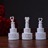 24Pcs Three layer Cake Topper Wedding Cake Birthday Party Food Decoration In Australia - Darrahopens