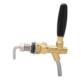 G5/8 Chrome Plating Stainless Steel Adjustable Beer Dispenser Tap Faucet for Home Bar(Gold) In Australia - Darrahopens