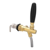 G5/8 Chrome Plating Stainless Steel Adjustable Beer Dispenser Tap Faucet for Home Bar(Gold) In Australia - Darrahopens