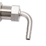 G5/8 Chrome Plating Stainless Steel Adjustable Beer Dispenser Tap Faucet for Home Bar(Gold)