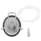 Homebrew Cornelius Style Keg Carbonation Keg Lid with 0.5 Micron Diffusion Stone In Australia - Darrahopens