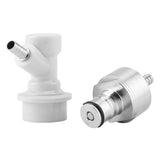 Homebrew Stainless Carbonation Cap Carbonator with Liquid Ball Lock Disconnect 1/4" Barb Hot