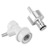 Homebrew Stainless Carbonation Cap Carbonator with Liquid Ball Lock Disconnect 1/4" Barb Hot