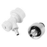 Homebrew Stainless Carbonation Cap Carbonator with Liquid Ball Lock Disconnect 1/4" Barb Hot