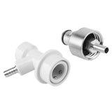 Homebrew Stainless Carbonation Cap Carbonator with Liquid Ball Lock Disconnect 1/4" Barb Hot