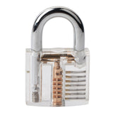 Padlock Set Pick Cutaway Practice Lock With Key Removing Hook Kit Tool Transparent In Australia - Darrahopens