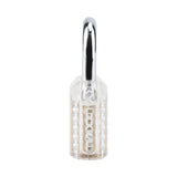 Padlock Set Pick Cutaway Practice Lock With Key Removing Hook Kit Tool Transparent