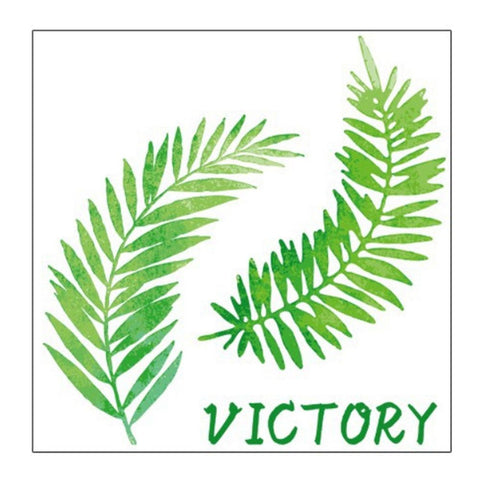 Modern Fresh Style Nordic Leaves Pattern Decoration Wall Sticker for Bedroom Living Room In Australia - Darrahopens