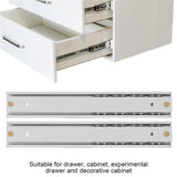 2pcs/ Set Mini Aluminum Alloy Durable Smooth Slideway for Drawer Cabinet(100mm) In Australia - Darrahopens