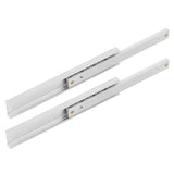 2pcs/ Set Mini Aluminum Alloy Durable Smooth Slideway for Drawer Cabinet(100mm)