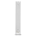 2pcs/ Set Mini Aluminum Alloy Durable Smooth Slideway for Drawer Cabinet(100mm)