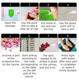 Semi diamond Small Animals Series DIY Rhinestone Painting Living Room Decoration Art Craft 03