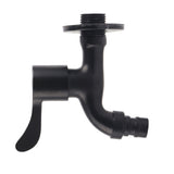 304 Stainless Steel Black Wall Mount Tap Garden Water Faucet for Bathroom(Washing Machine) In Australia - Darrahopens
