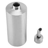 550mL Stainless Steel Oil Bottle Vinegar Sauce Dispenser Container Home Kitchen Supplies(A)