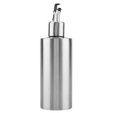 550mL Stainless Steel Oil Bottle Vinegar Sauce Dispenser Container Home Kitchen Supplies(B)
