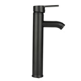 Stainless Steel Black Basin Mixer Tap Hot Cold Washbasin Sink Faucet for Bathroom Toilet