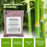 8 Colors Air Purifying Bag Activated Charcoal Bamboo Odor Purifyer Car Deodorizer Peachpuff