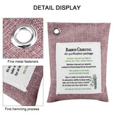 8 Colors Air Purifying Bag Activated Charcoal Bamboo Odor Purifyer Car Deodorizer Peachpuff